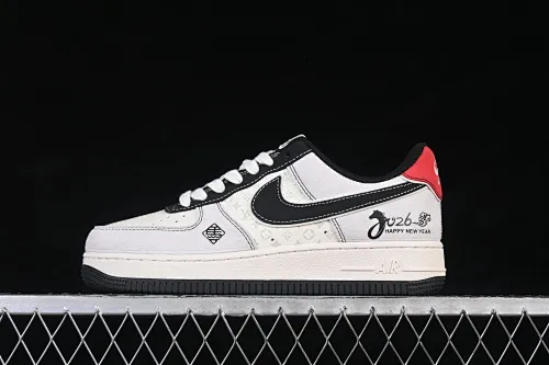 All categories Nk Air Force 1 Air Force series Nk Air Force 1 Low Air Force low-top Nike Air Force 1'07 Low Year of the Horse limited edition off-white Air Force 1 low-top casual sneakers HT5088-635